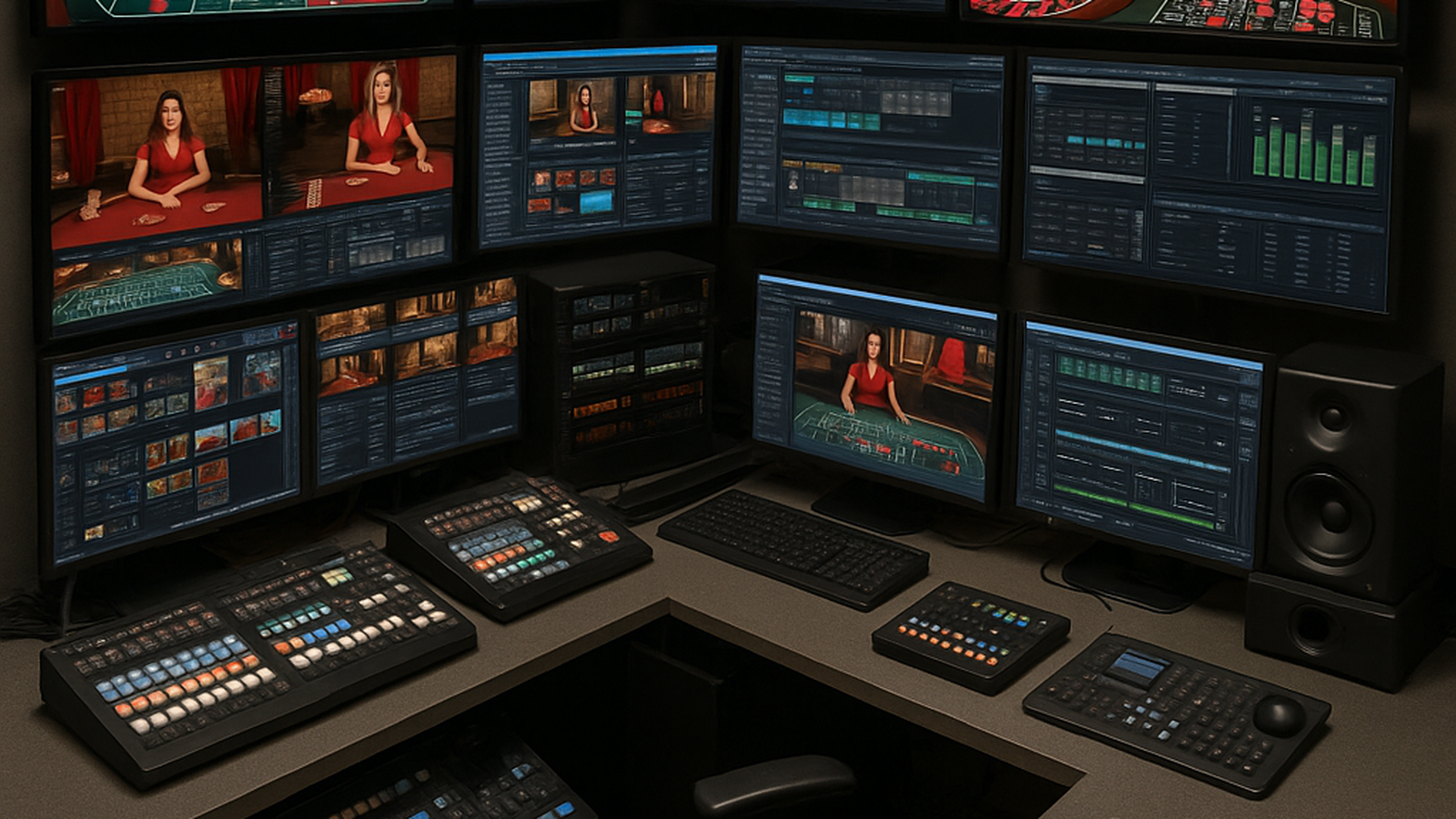 Streaming control room